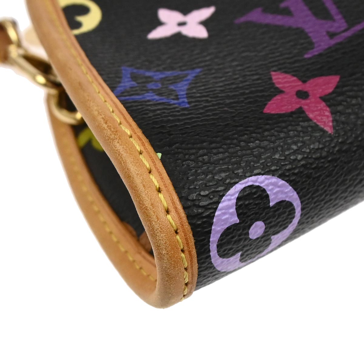 Louis Vuitton 2005 Black Multicolor Shirley Shoulder Bag M40050