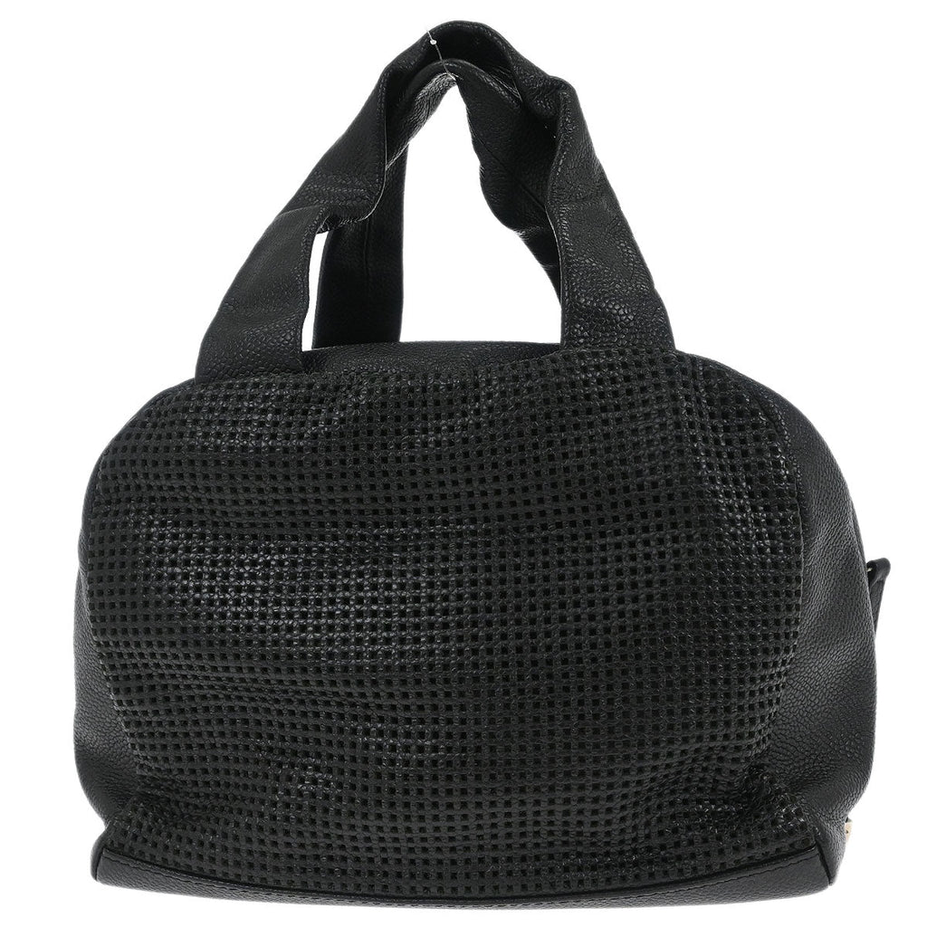 Chanel 2004-2005 Black Caviar Skin Handbag