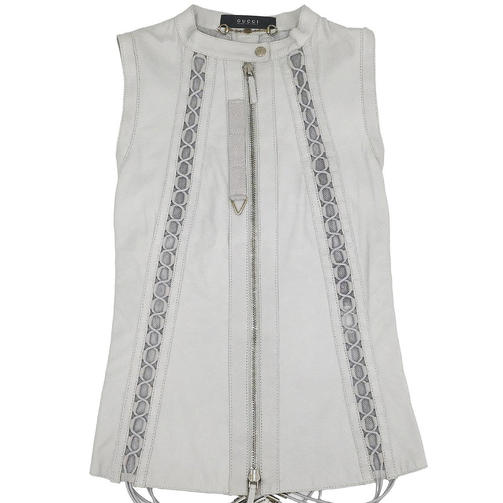 Gucci Zip Up Jacket Gray #36