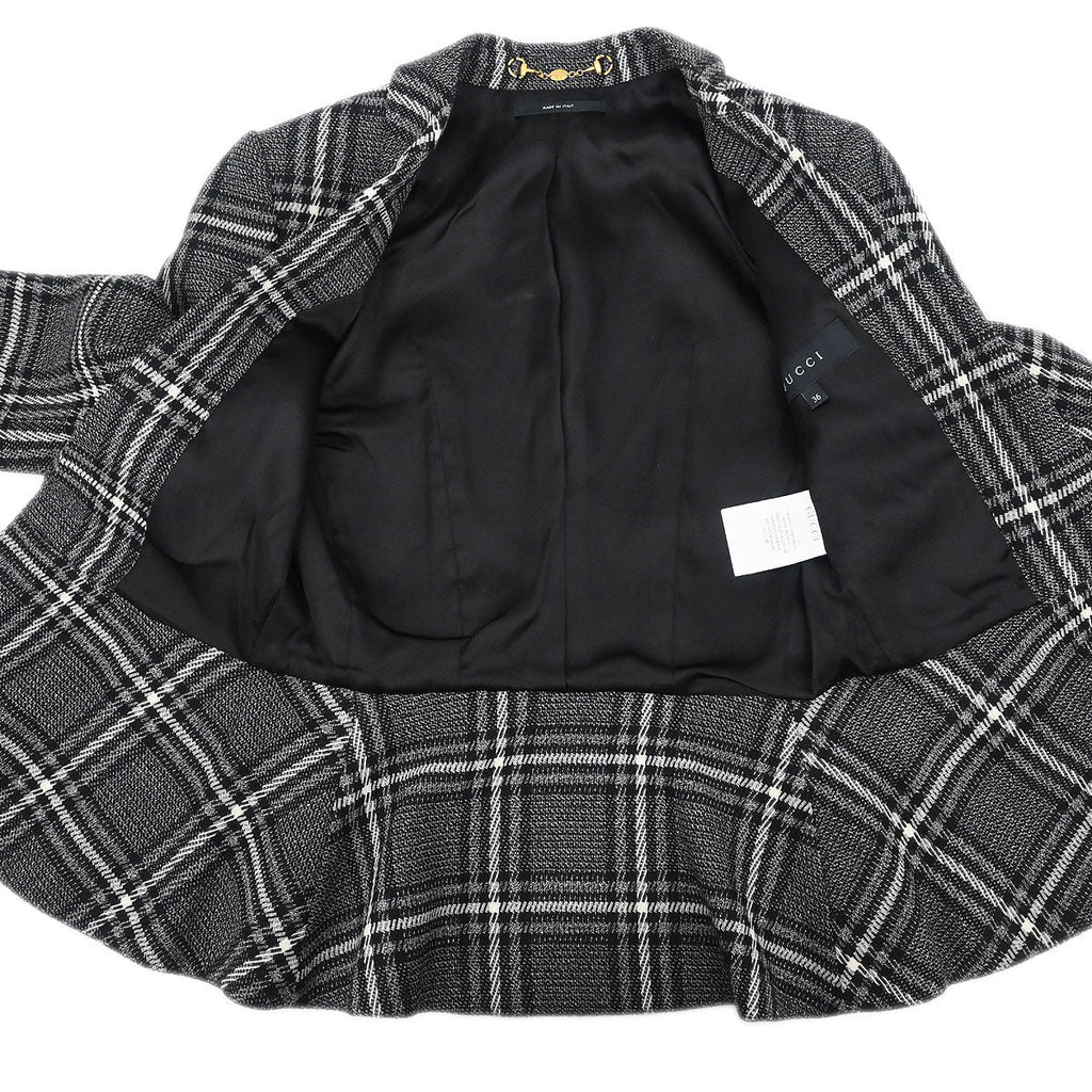 Gucci 2013 Single Breasted Jacket Gray #36