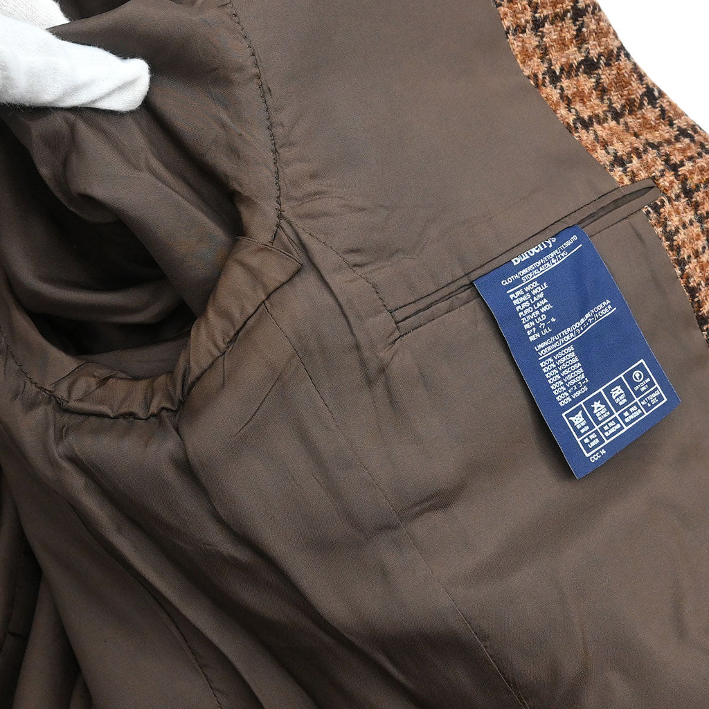 Burberrys Single Breasted Jacket Brown