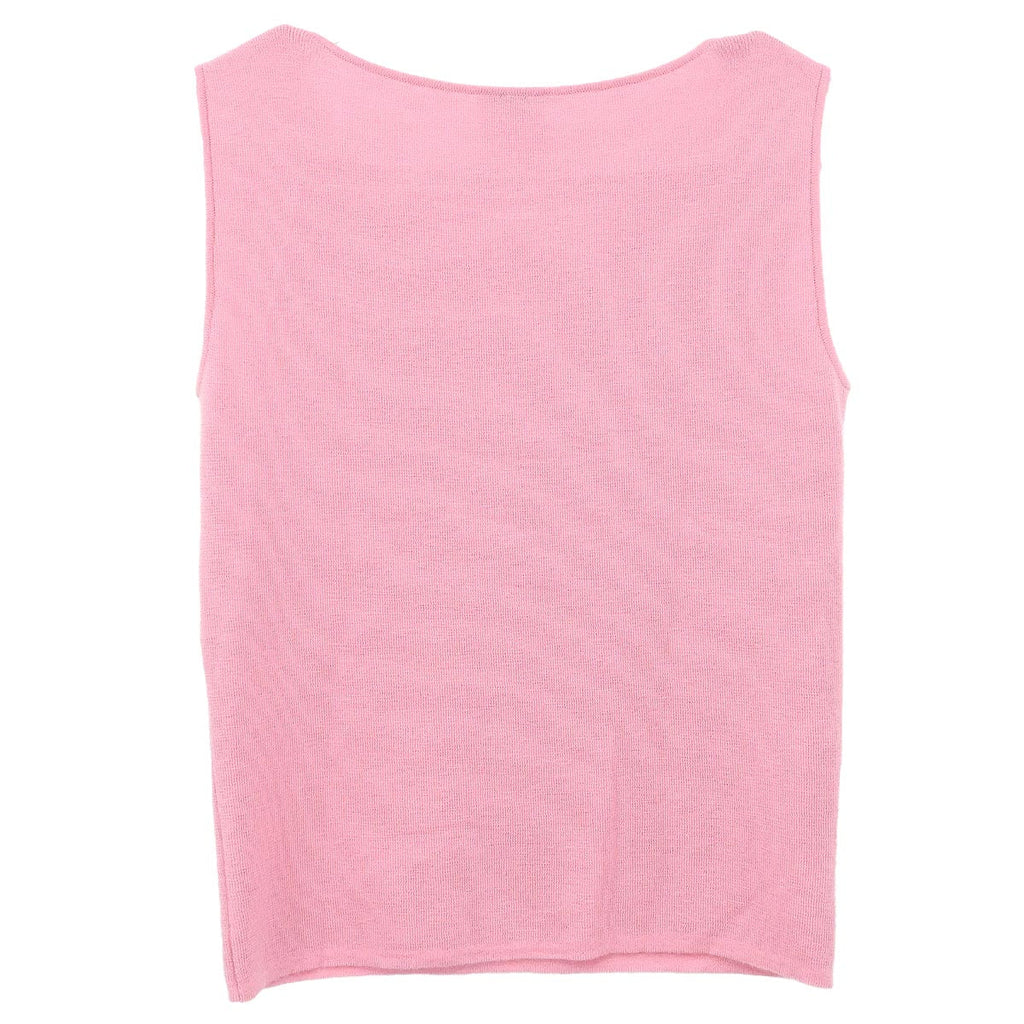 Chanel 2002 Sleeveless Tank Top Pink #38