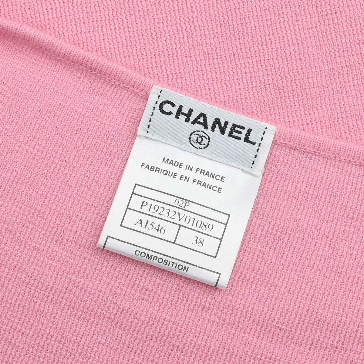 Chanel 2002 Sleeveless Tank Top Pink #38