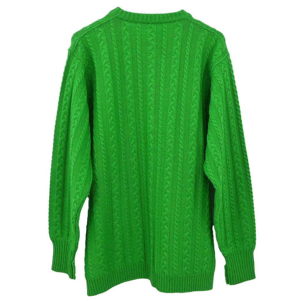 Celine Set Cardigan Shawl Green #40