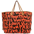 Louis Vuitton 2009 Orange Monogram Neverfull GM Tote Bag M93702