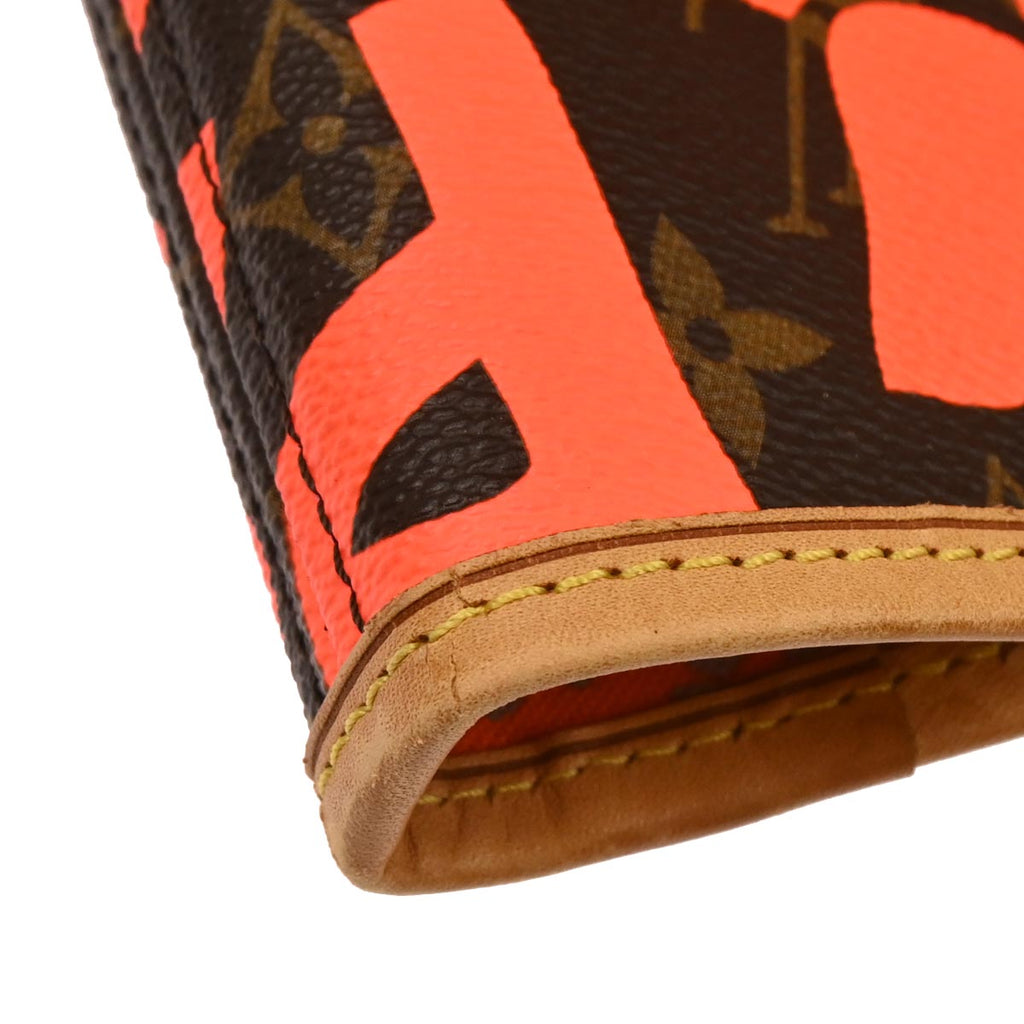 Louis Vuitton 2009 Orange Monogram Neverfull GM Tote Bag M93702