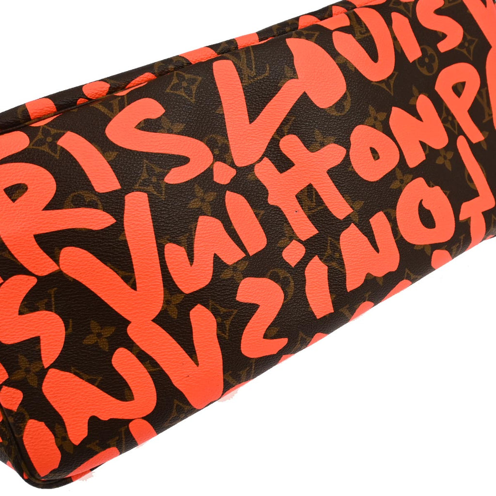 Louis Vuitton 2009 Orange Monogram Neverfull GM Tote Bag M93702