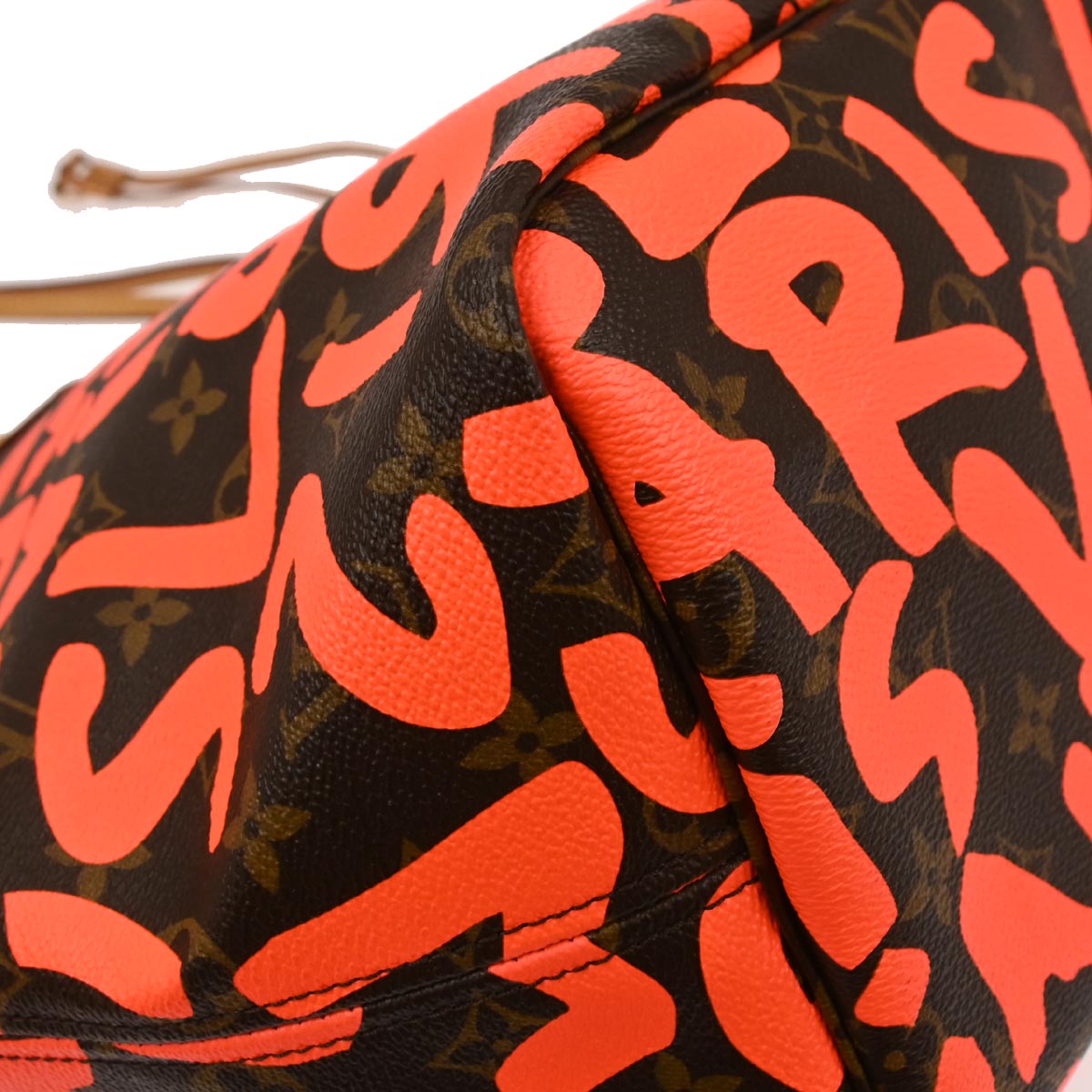 Louis Vuitton 2009 Orange Monogram Neverfull GM Tote Bag M93702