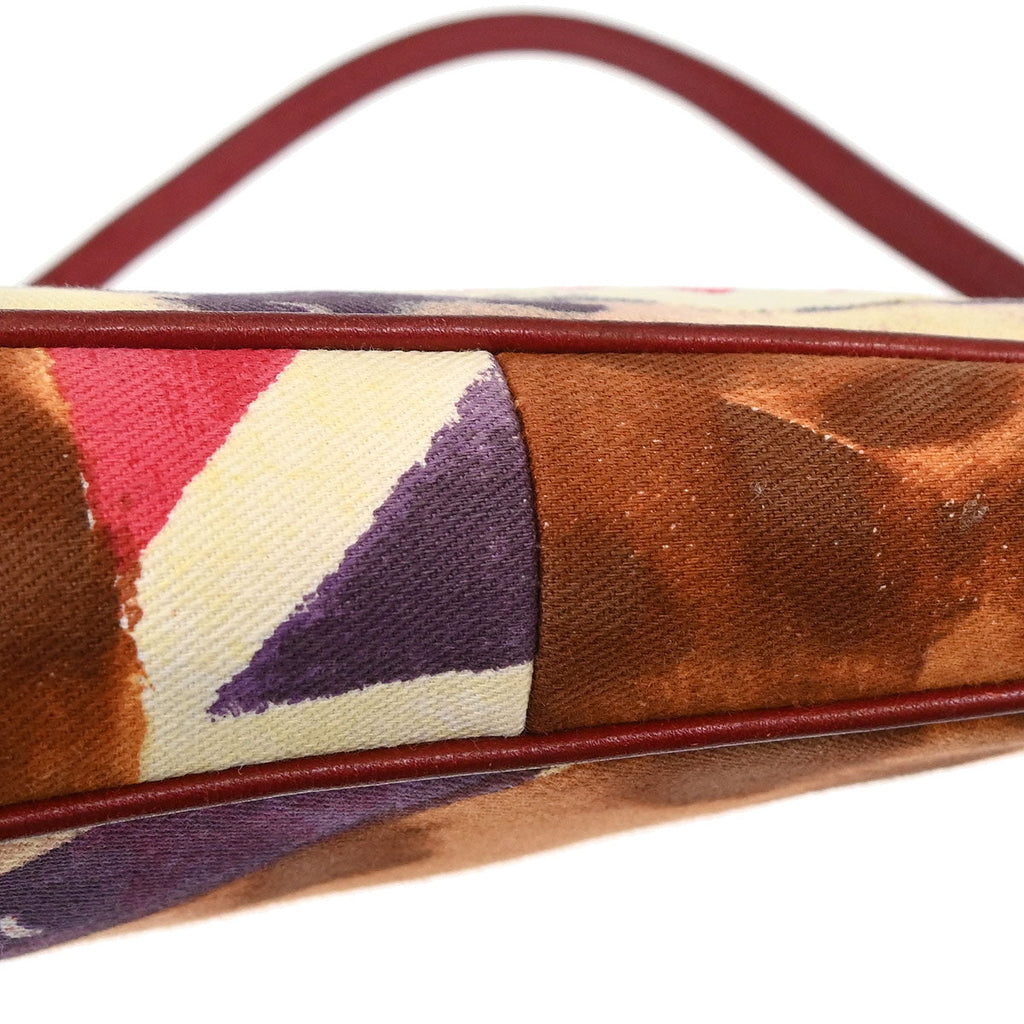Christian Dior Red Canvas Dior's Victim Limited Saddle Handbag