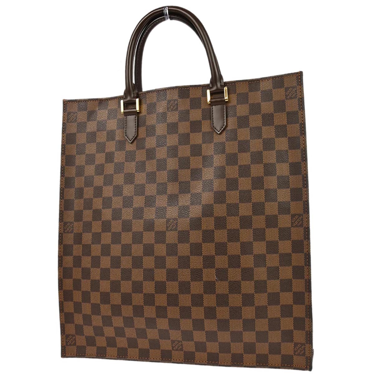 Louis Vuitton 2005 Damier Sac Plat Tote Handbag N51140