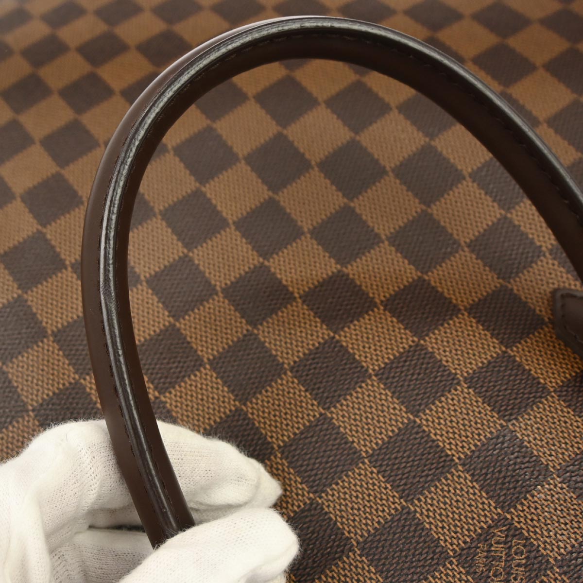 Louis Vuitton 2005 Damier Sac Plat Tote Handbag N51140