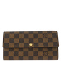 Louis Vuitton 2007 Damier Portefeuille Sarah Wallet N61734