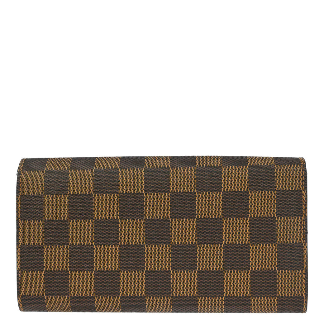 Louis Vuitton 2007 Damier Portefeuille Sarah Wallet N61734