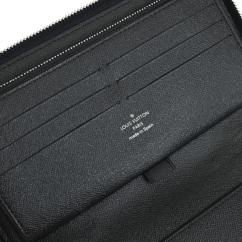 Louis Vuitton 2009 Damier Graphite Zippy Organizer Wallet N63077