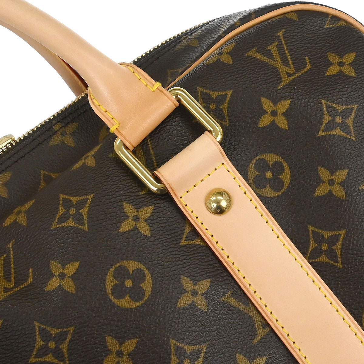 Louis Vuitton 2005 Monogram Carryall Duffle Bag M40074