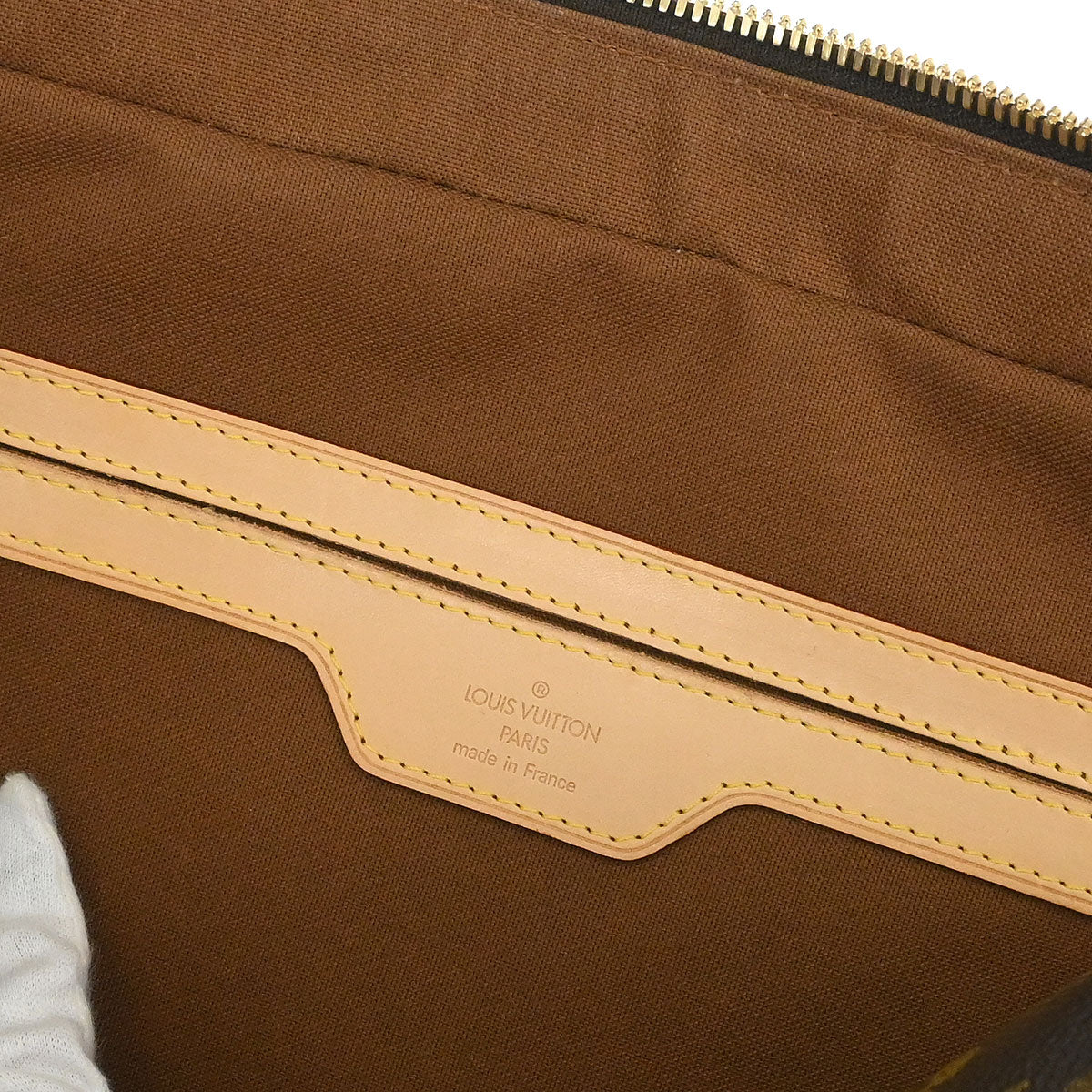 Louis Vuitton 2005 Monogram Carryall Duffle Bag M40074