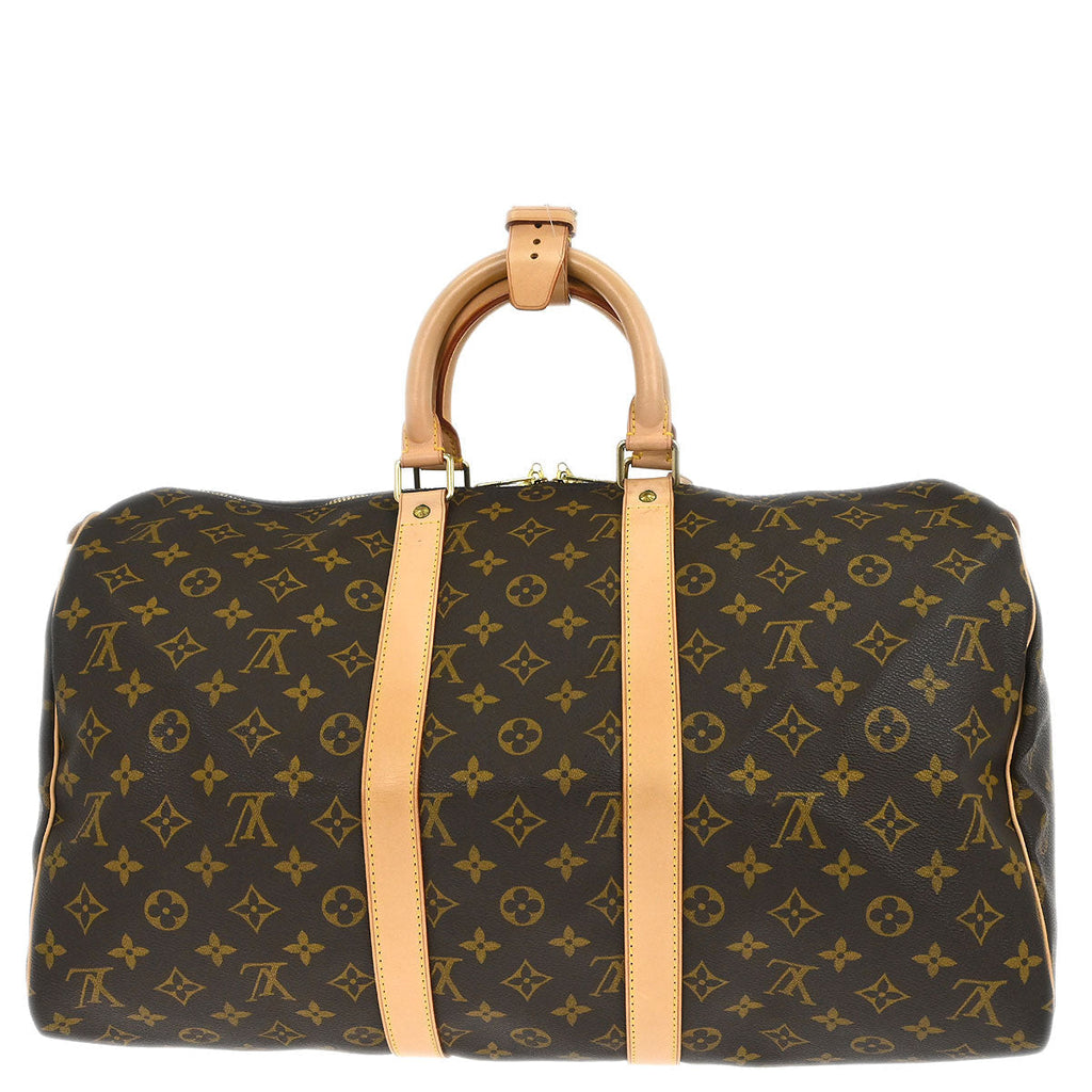 Louis Vuitton 1998 Monogram Keepall 45 Duffle Bag M41428
