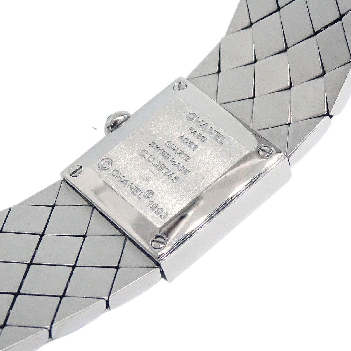 Chanel Matelasse Quartz Watch SS