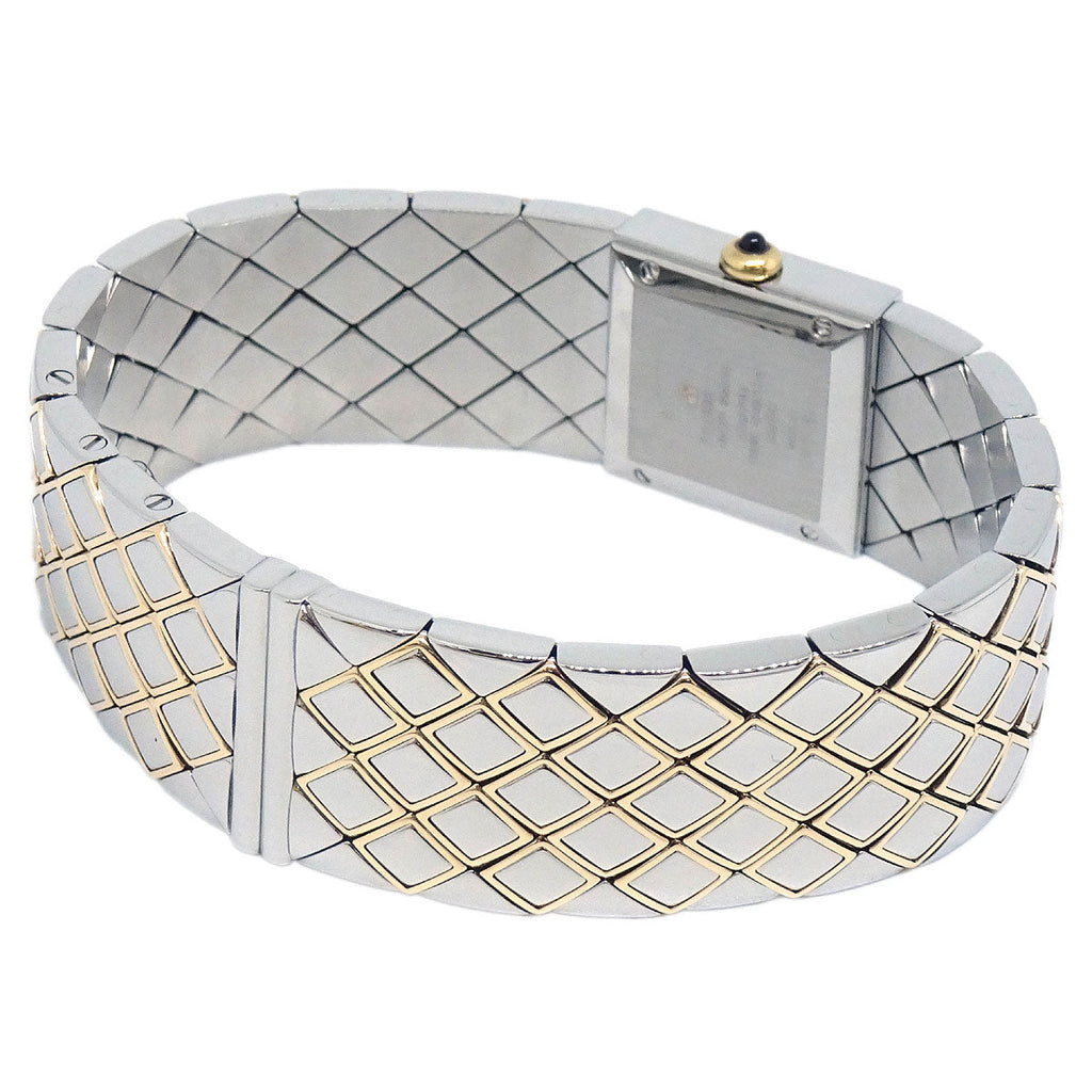 Chanel Matelasse Quartz Watch SS 18KYG
