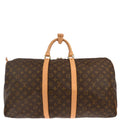 Louis Vuitton 2001 Monogram Keepall 55 Travel Handbag M41424