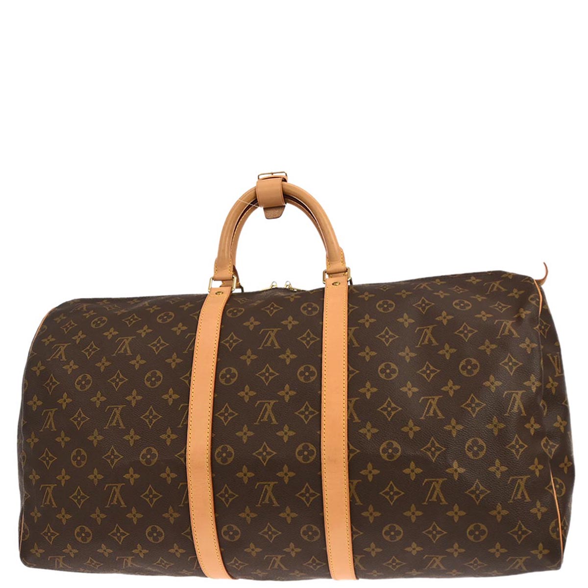 Louis Vuitton 2001 Monogram Keepall 55 Travel Handbag M41424