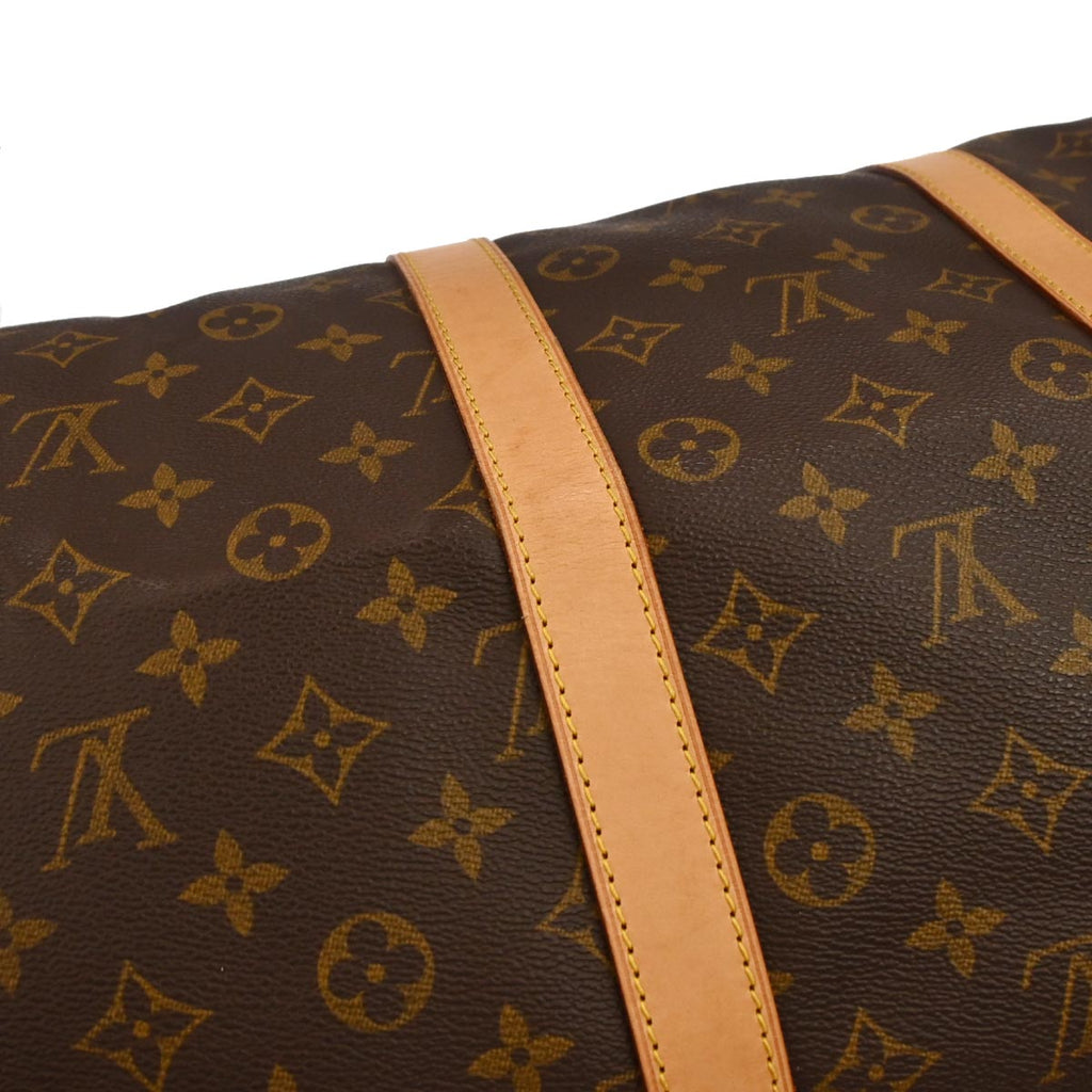 Louis Vuitton 2001 Monogram Keepall 55 Travel Handbag M41424