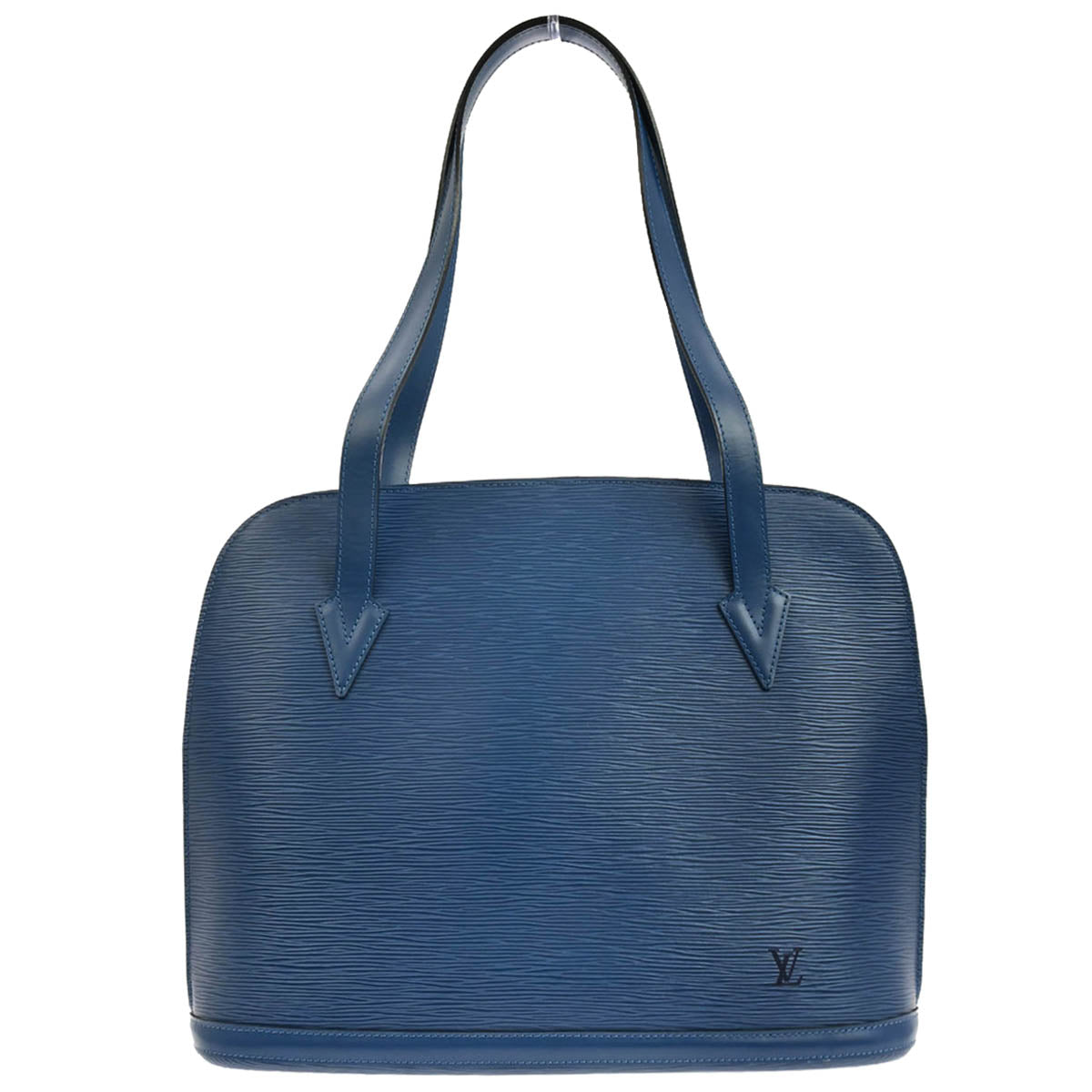Louis Vuitton 1999 Blue Epi Lussac Shoulder Bag M52285