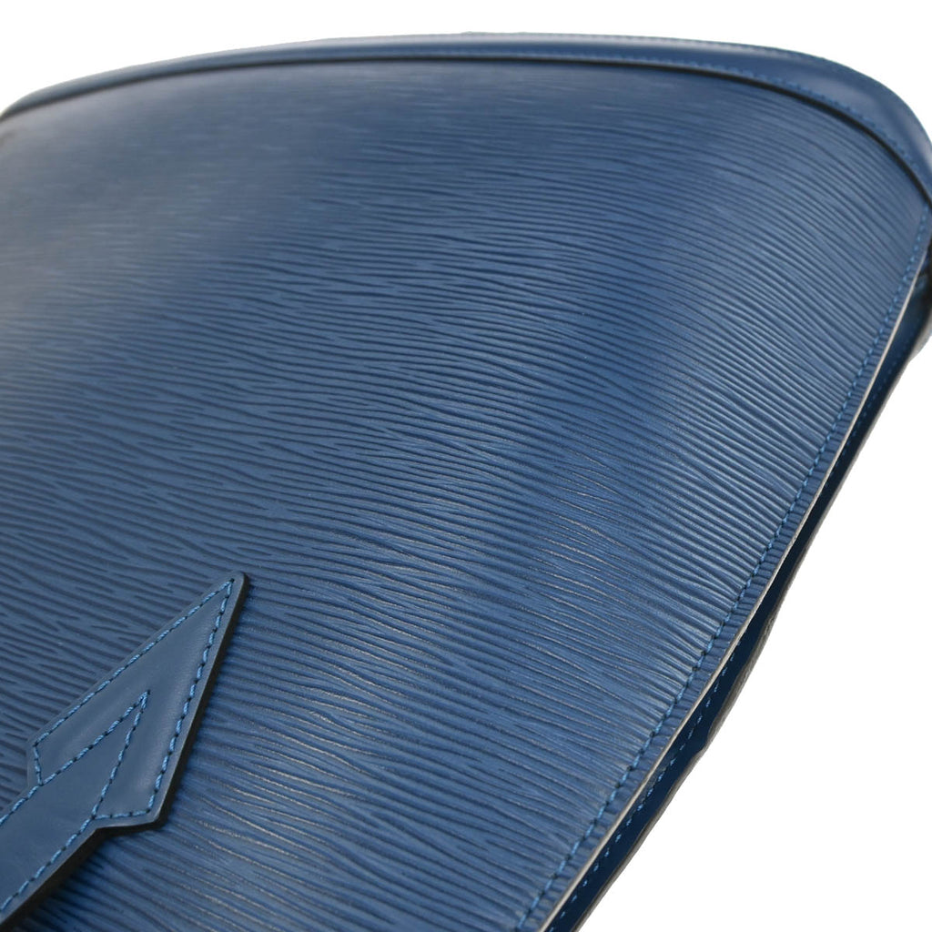 Louis Vuitton 1999 Blue Epi Lussac Shoulder Bag M52285