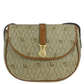 Christian Dior Beige PVC Honeycomb Shoulder Bag