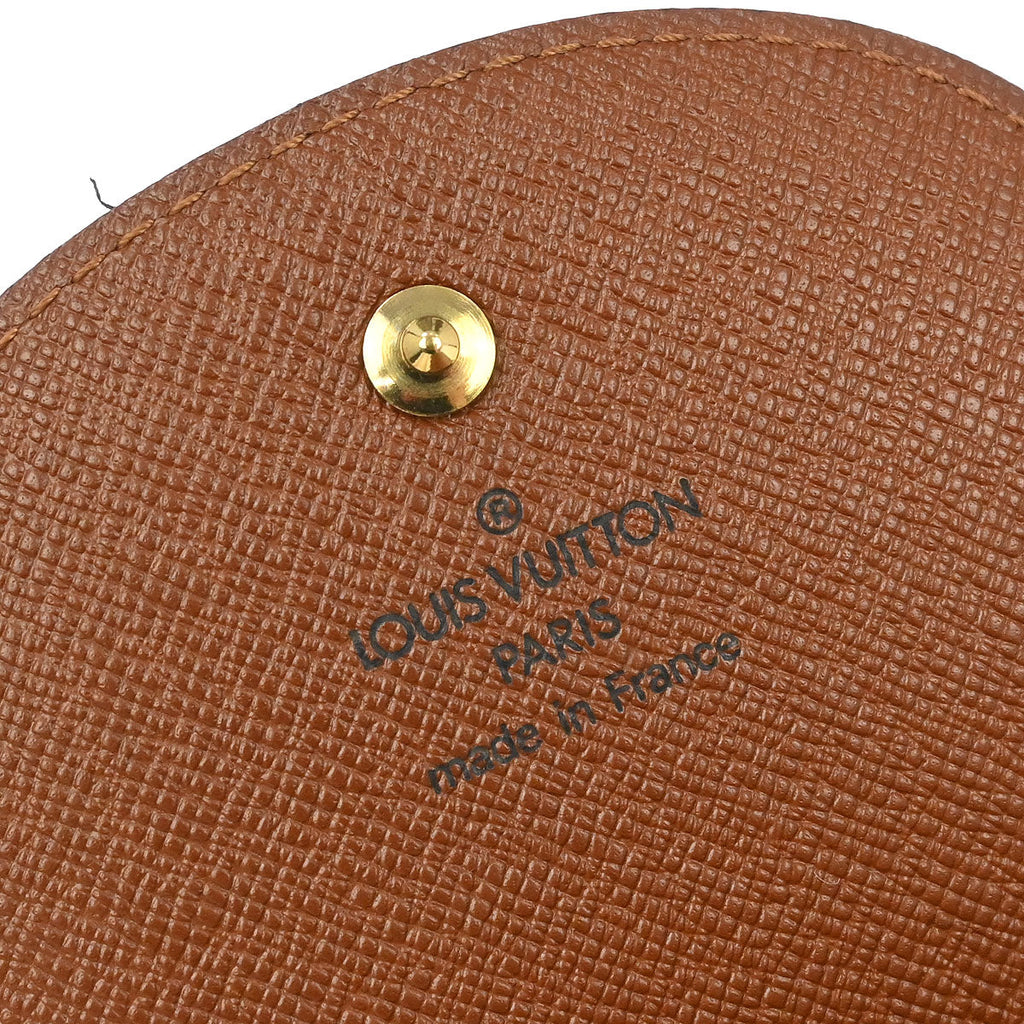 Louis Vuitton 2004 Porte Monnaie Gousset Coin Case Wallet M61970