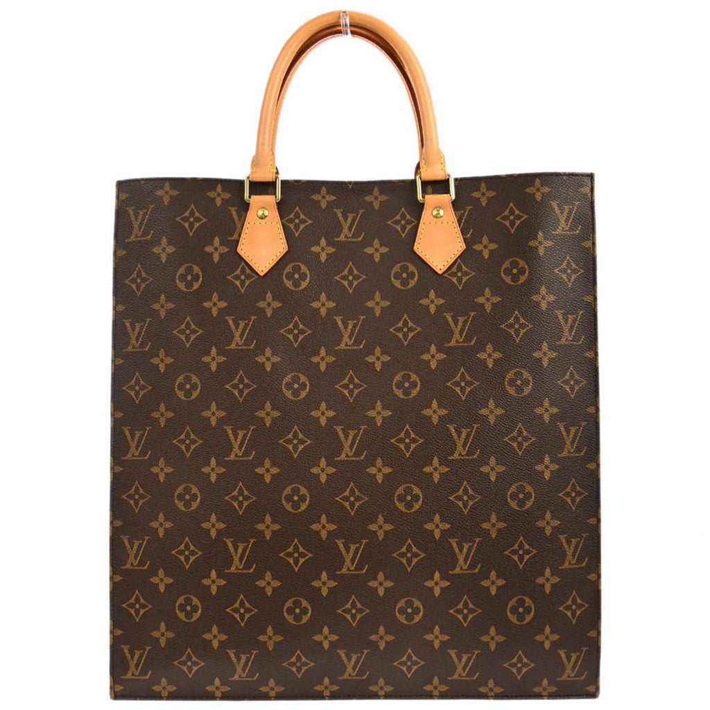 Louis Vuitton 2002 Monogram Sac Plat Tote Handbag M51140