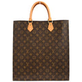 Louis Vuitton 2002 Monogram Sac Plat Tote Handbag M51140
