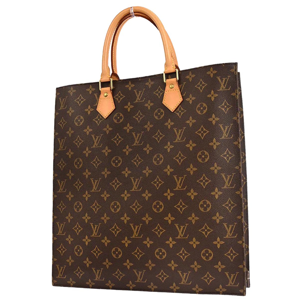 Louis Vuitton 2002 Monogram Sac Plat Tote Handbag M51140