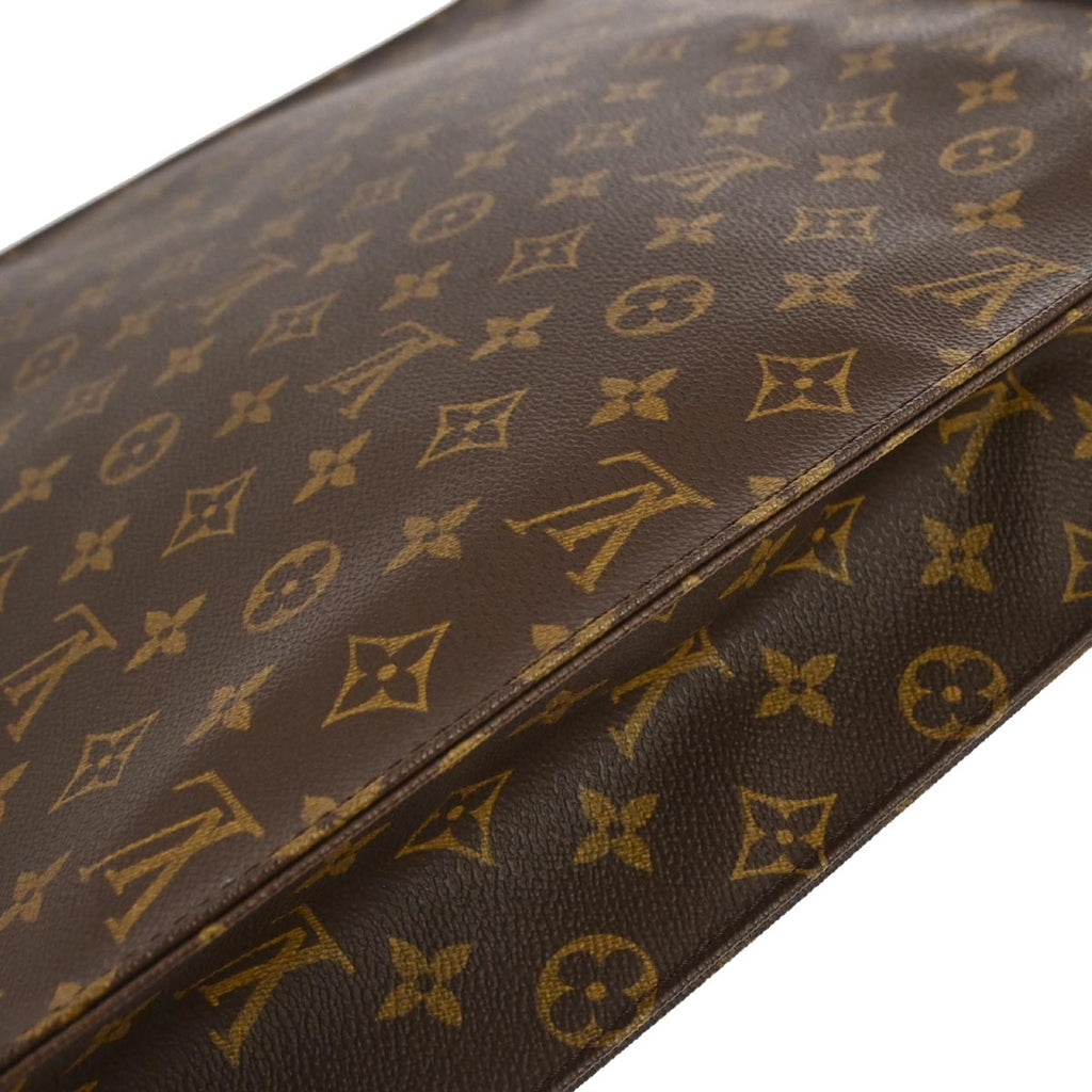 Louis Vuitton 2002 Monogram Sac Plat Tote Handbag M51140