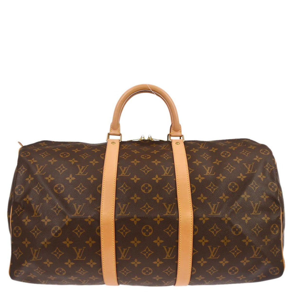 Louis Vuitton 1998 Monogram Keepall 50 Duffle Travel Handbag M41426