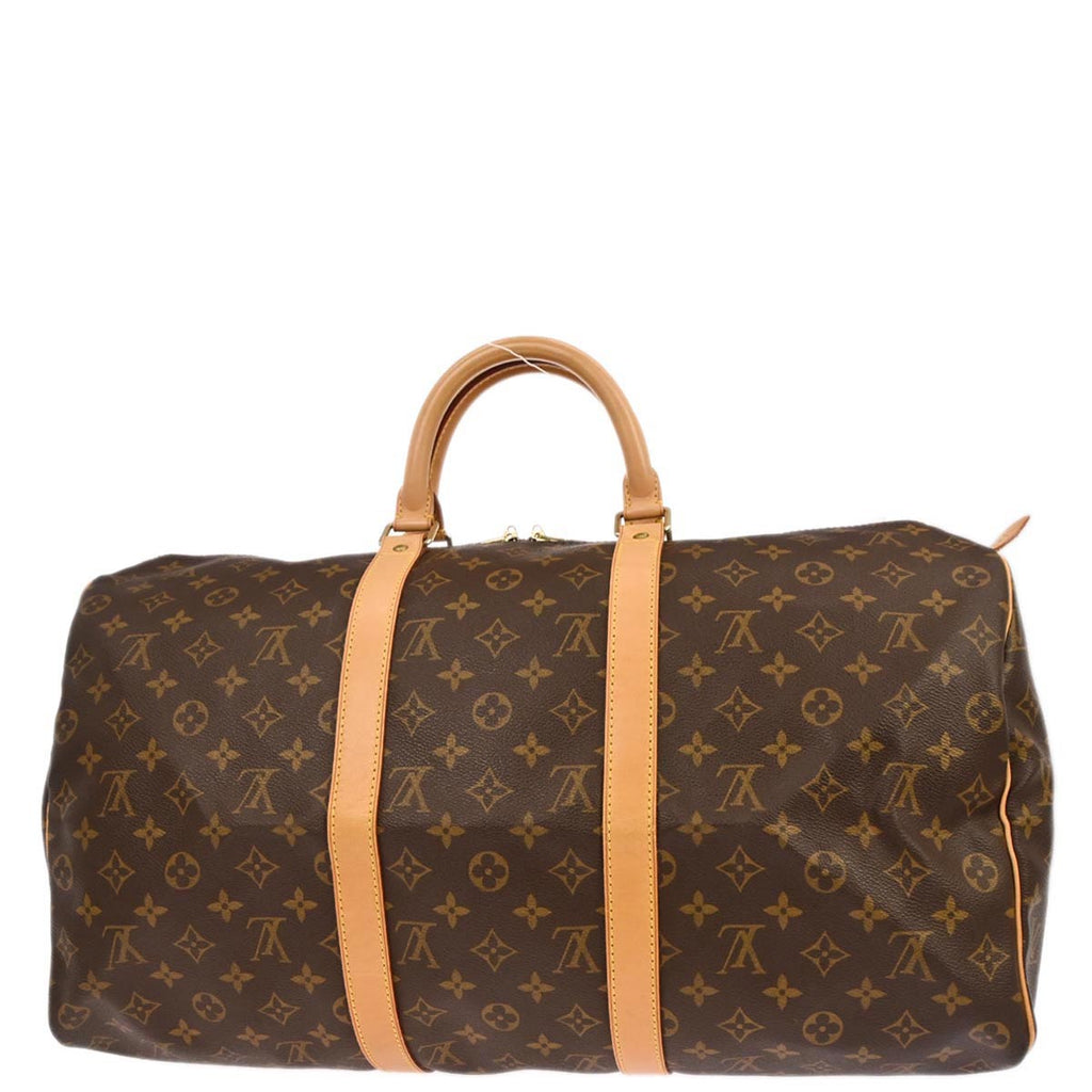 Louis Vuitton 1998 Monogram Keepall 50 Duffle Travel Handbag M41426
