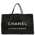 Chanel 2008-2009 Black Calfskin Essential Tote Bag
