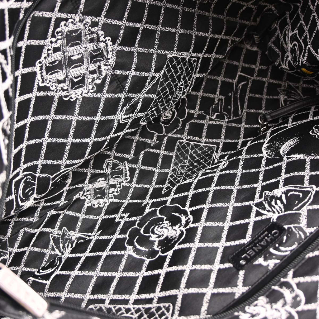 Chanel 2008-2009 Black Calfskin Essential Tote Bag