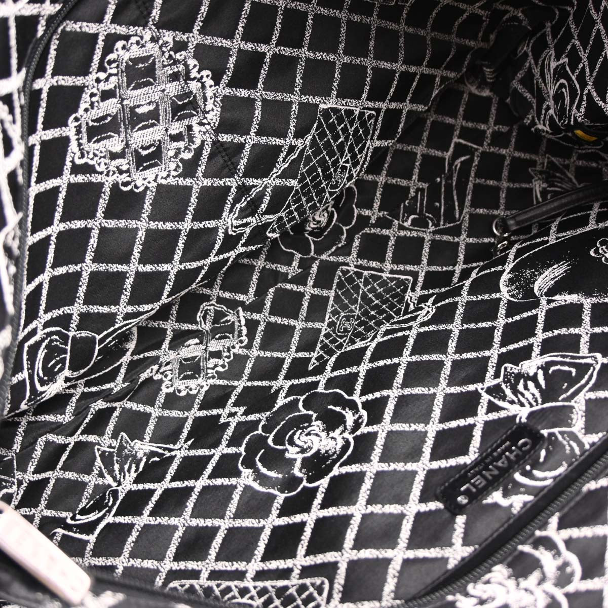 Chanel 2008-2009 Black Calfskin Essential Tote Bag