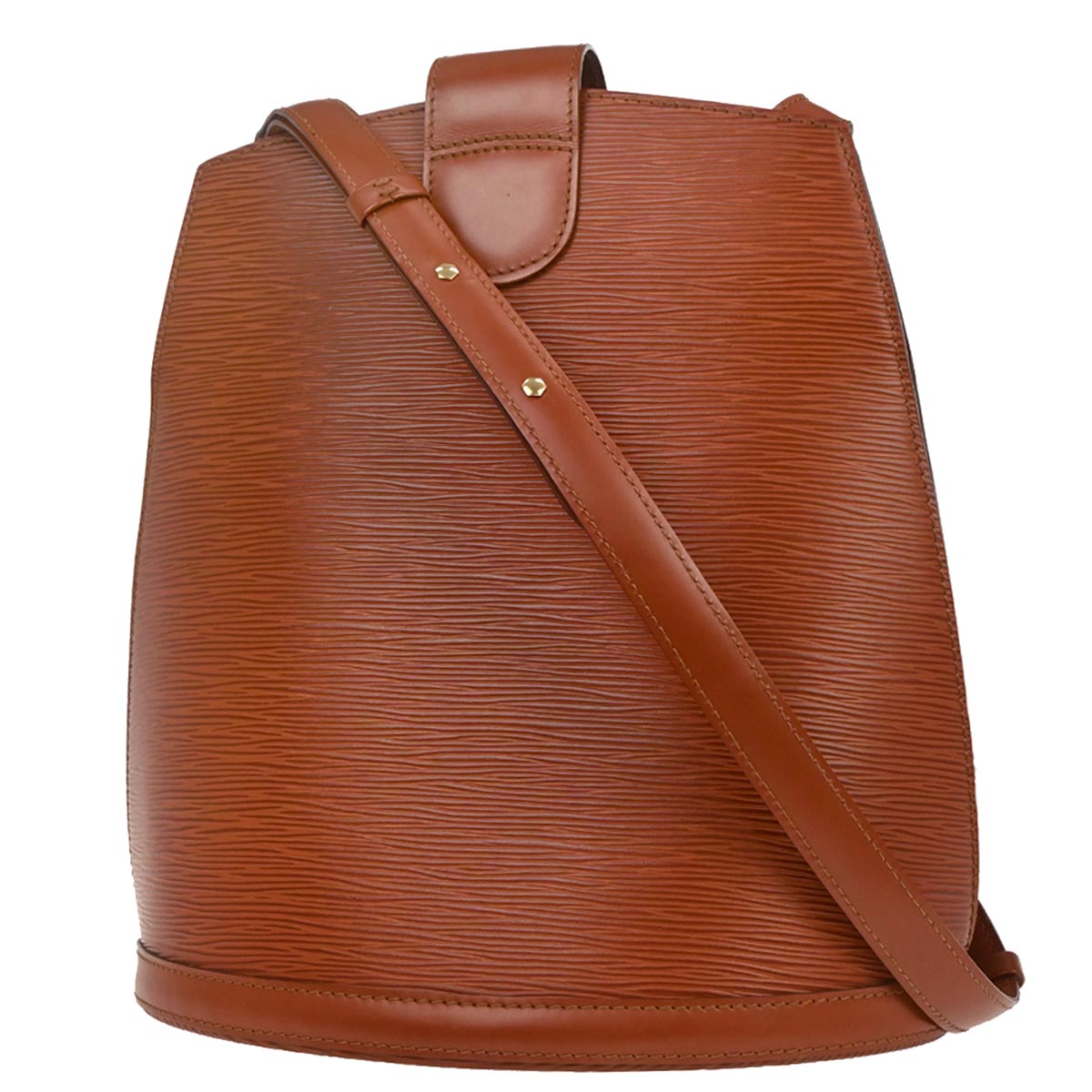 Louis Vuitton 1998 Brown Epi Cluny Shoulder Bag M52253