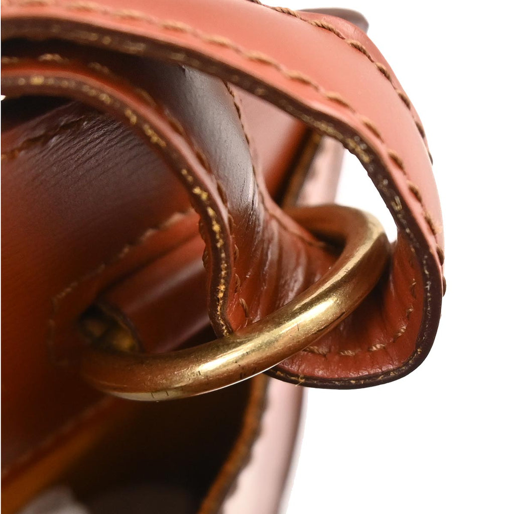Louis Vuitton 1998 Brown Epi Cluny Shoulder Bag M52253