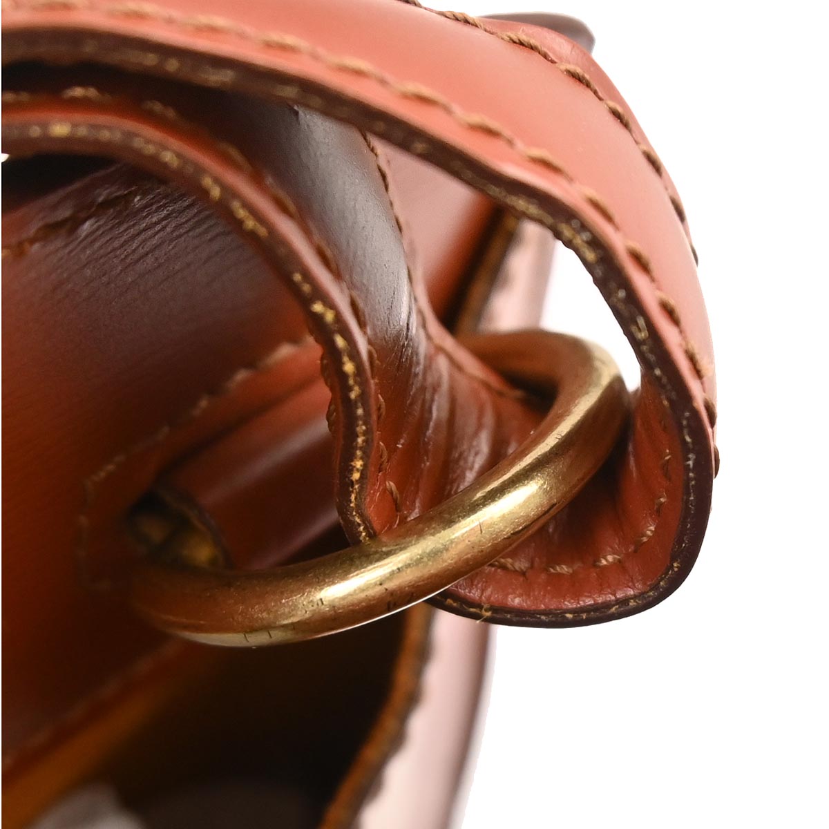 Louis Vuitton 1998 Brown Epi Cluny Shoulder Bag M52253