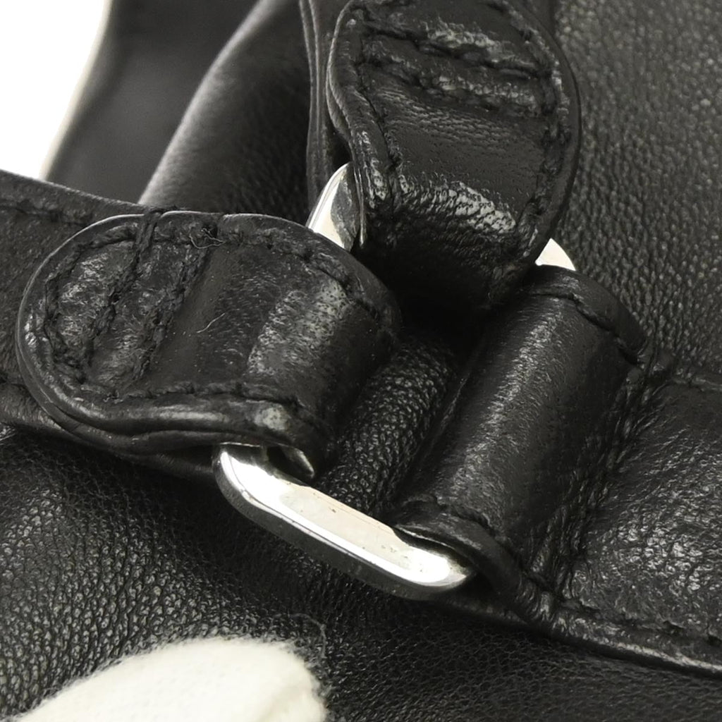 Chanel 1996-1997 Black Lambskin Backpack