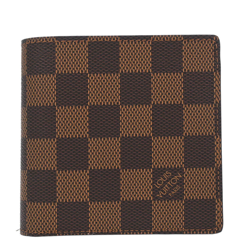 Louis Vuitton 2009 Damier Portefeuille Marco Wallet Purse N61675