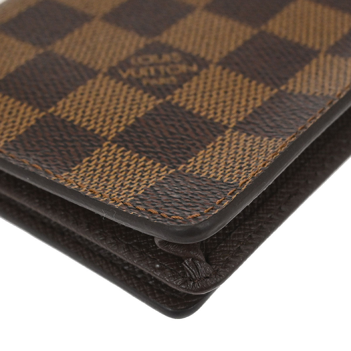 Louis Vuitton 2004 Damier Porte Cartes Credit Wallet N60825