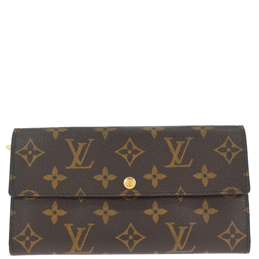 Louis Vuitton 2003 Monogram Porte Monnaie Credit Wallet M61725
