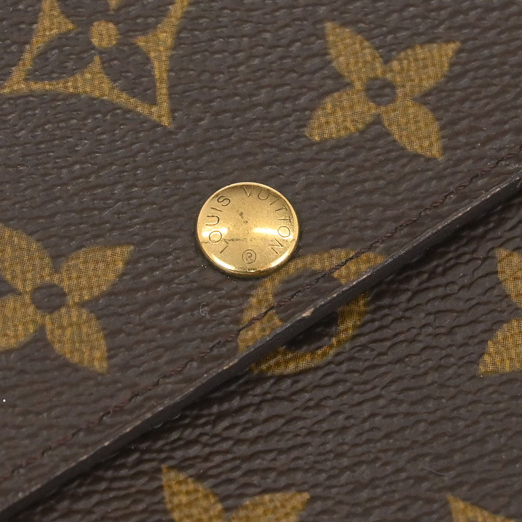 Louis Vuitton 2003 Monogram Porte Monnaie Credit Wallet M61725