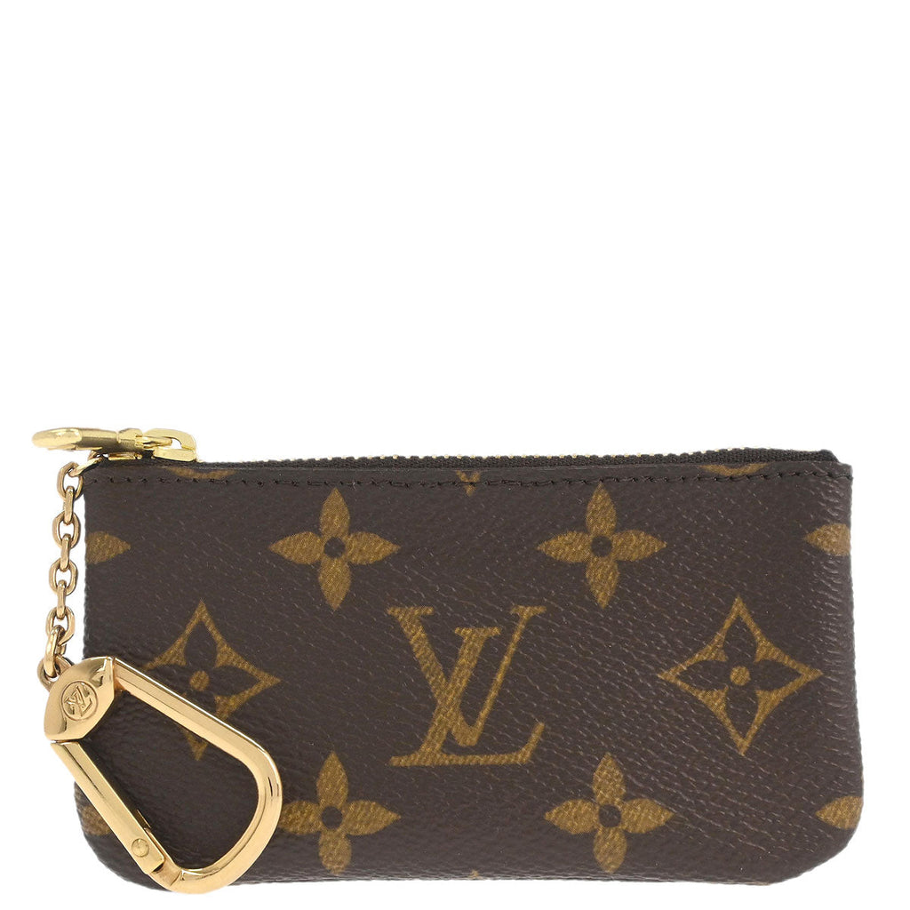Louis Vuitton 2004 Monogram Pochette Cles Coin Purse M62650