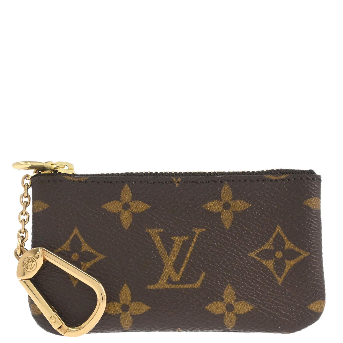 Louis Vuitton 2004 Monogram Pochette Cles Coin Purse M62650