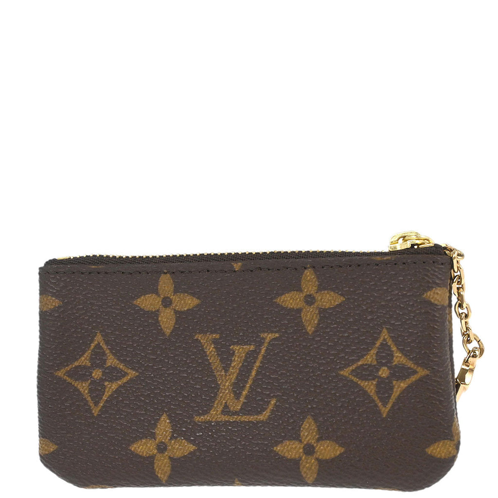 Louis Vuitton 2004 Monogram Pochette Cles Coin Purse M62650